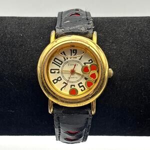 Vintage Gold Heart Watch